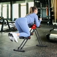thumbnail image 4 of Gymax Adjustable Foldable Core Abdominal Trainer AB Crunch Workout Machine W/Display, 4 of 10