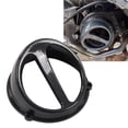 thumbnail image 4 of Engine Cooling Fan Cover, High Strength Heat Resistant Motorcycle Air Scoop Cover Compact Carbon Fiber Style  For Scooter, 4 of 8