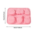 thumbnail image 3 of WMQPNNS Easter Chocolate Egg Rabbit Bunny Shaped Mould for Chocolate Fondant Non Stick Rabbit Baking for DIY Candy Cookies Easter Party, 3 of 6