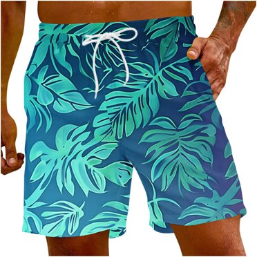 Gspmoly Mens Athletic Shorts, Men'S Special Print Beach Casual Trouser Shorts Pants Running Shorts for Men up to 70% Off Multicolor XXXXXL
