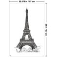 thumbnail image 2 of Dessin au trait - Tour Eiffel, 2 of 4