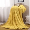 thumbnail image 3 of Super Soft Throw Blankets 70*100Cm Super Soft Warm Solid Warm Micro Plush Fleece Blanket Throw Rug Sofa Bedding, 3 of 4
