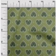 thumbnail image 1 of oneOone Silk Tabby Fabric Floral Block Printed Craft Fabric BTY 42 Inch Wide, 1 of 4