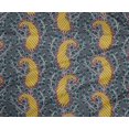 thumbnail image 4 of oneOone Polyester Lycra Fabric Floral & Paisley Block Printed Fabric 1 Yard 56 Inch Wide, 4 of 4