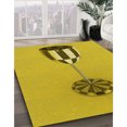thumbnail image 3 of Ahgly Company Machine Washable Indoor Square Transitional Dark Golden Rod Brown Area Rugs, 8' Square, 3 of 7
