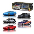 thumbnail image 1 of Hot Wheels Cars, Premium Fast & Furious Tokyo Drift Bundle of 5 1:64 Scale Die-Cast Vehicles, 1 of 6