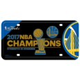 thumbnail image 1 of Plaque d'Immatriculation Métallique des Warriors de Golden State 2017 NBA Finals Champions, 1 of 1
