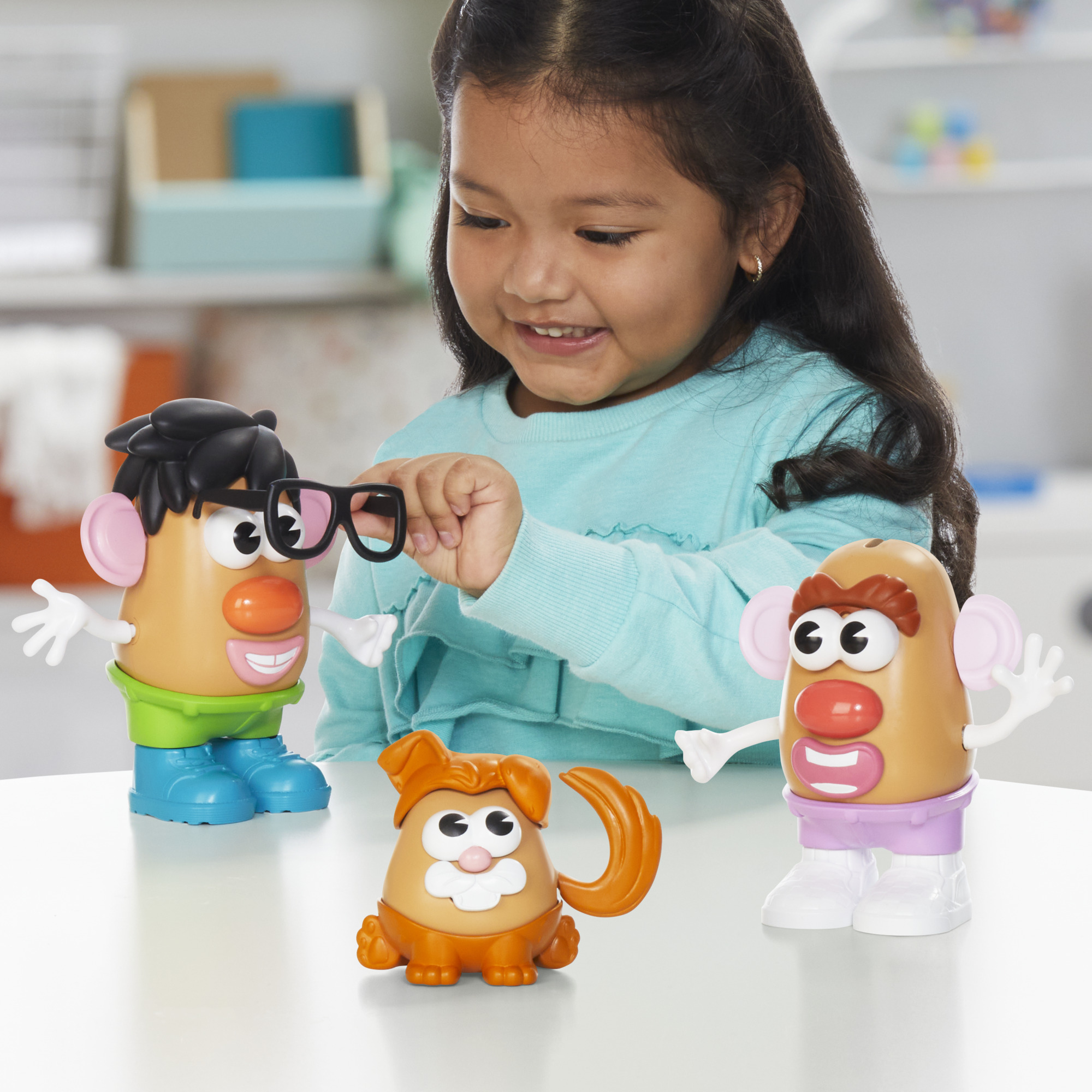 Potato Head coffret Méga patate avec 42 accessoires Potato Head, jouets pour filles et garçons, dès 2 ans