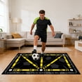 thumbnail image 3 of Liyamei Football Training Mat 90 X 60 Cm 3.5 Mm Diatomaceous Mud Non Slip Football Mat Training Mat For Control And Kicktrainer, 3 of 5