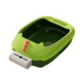 thumbnail image 3 of Cat Litter Box Pet Litter Tray Deep Litter Box with High Sides Potty Toilet Pan Green Base50X35X20CM, 3 of 9
