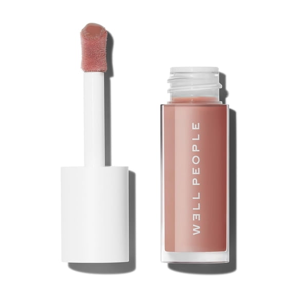Well People Lush Lip Tinted Oil Moisturizing Lip Oil For Nourishing & Conditioning Lips Adds Sheer Color Vegan & Cruelty-free Soft Peony
