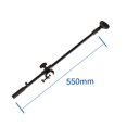 thumbnail image 1 of 1 Pce Support de Microphone Noir Barre Transversale Rotative Support de Microphone Bras de Bôme Extension Support 55CM Accessoire Pratique, 1 of 9