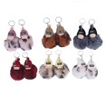 thumbnail image 2 of Baby Doll Keychain, 12 Pcs Baby Pompom Key Chains Sleeping Baby Pendant Key Ring Cute Emulational Doll Keychain, 2 of 8