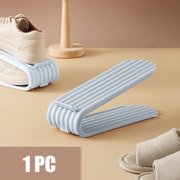 EGNMCR Shoe Rack,Shoe Rack for Closet 1PC Space-saving 2-layer Shoe Rack Shoe Shoe Rack Adjustable Shoe Rack