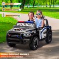thumbnail image 2 of Voltz Toys Licensed RAM RHO 1500 24V 2 Seater Police Ride-On Truck for Kids [Limited Edition], 2 of 6