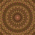 thumbnail image 1 of Ahgly Company Tapis d'Intérieur Lavable en Machine Carré Transitionnel Marron Sedona, 7 Pieds Carré, 1 of 7