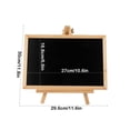 thumbnail image 3 of SDNall Small Chalkboard Sign, Chalkboard Signs with Stand, Small Chalkboard Signs with Stand, Chalkboard Sign with Stand, Small Blackboard for Students & Home Decoration, Wooden Crafts Writing Board, 3 of 6