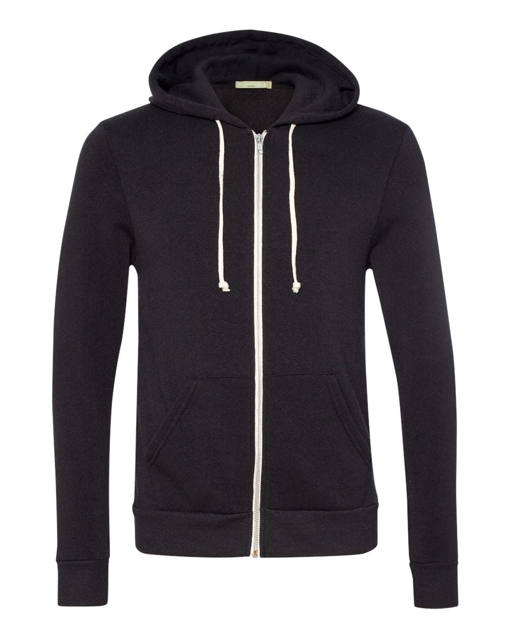 Rocky Eco-Fleece Full-Zip Hooded Sweatshirt, M, Eco True Black