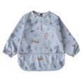 thumbnail image 1 of MIASHUI Baby Long Sleeve Bib Cartoon Print Toddlers Soft Bib Outfit, 1 of 3