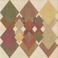 thumbnail image 1 of Ahgly Tapis d'Intérieur Lavable en Machine Carré Transitionnel Marron Clair, 6 Pieds Carré, 1 of 7