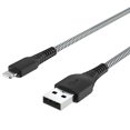 thumbnail image 3 of Onn. 6 FT./1.8 m Lightning to USB-A Braided Cable, 3 of 4