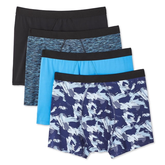 Athletic Works Men's Trunks 4-Pack