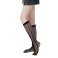 thumbnail image 4 of TIEVOSA Womens Black Fishnet Socks Lace Hollow out Mesh Socks, 4 of 8