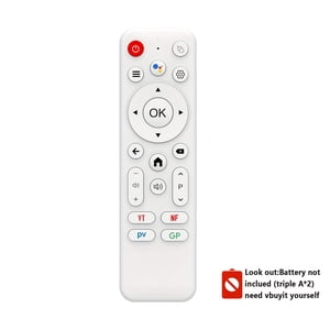 H96 MAX Android 14 TV Stick 4K, Allwinner H313 Quad Core avec télécommande, 2GB+16GB WiFi BT5.0 Dispositif de streaming pour Smart TV