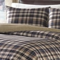 thumbnail image 3 of Eddie Bauer Housse de Couette Port Gamble Ensemble Très Grand Bleu, 3 of 3