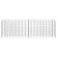 thumbnail image 2 of vidaXL Gabion Lit Surélevé Acier Galvanisé 180x30x60 cm, 2 of 4