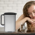 thumbnail image 4 of Wzzjkit Plastic Pitcher, Clear Water Pitcher with Lid, Fridge Jug, Shatterproof, Great for Iced Tea, Sangrias, Lemonade, Milk, Large Capacity Tea Pitcher, 4 of 6