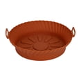 thumbnail image 1 of KITTEHIGM Moule de Cuisson Réutilisable pour Friteuse à Air Tapis pour Friteuse à Air Doublure pour Friteuse à Air 8,5 Pouces Aubaines Quotidiennes Aubaines #24, 1 of 2