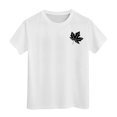 thumbnail image 4 of GDREDA Canada T-Shirts Imprimé Drapeau Filles T-Shirt à Manches Courtes Été Col Rond T-Shirt Coupe Décontractée T-Shirts Basiques, 4 of 4