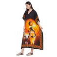 thumbnail image 3 of Robe Maxi pour Femmes en Polyester, Caftans, Robe Ample, Grande Taille, Manches Kimono, Long Kaftan, Robes de Soirée, Kaftan Décontracté d'Été, 3 of 6