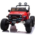 thumbnail image 1 of LIFTED JEEP MONSTER EDITION RIDE ON CAR 12V - RED, 1 of 1