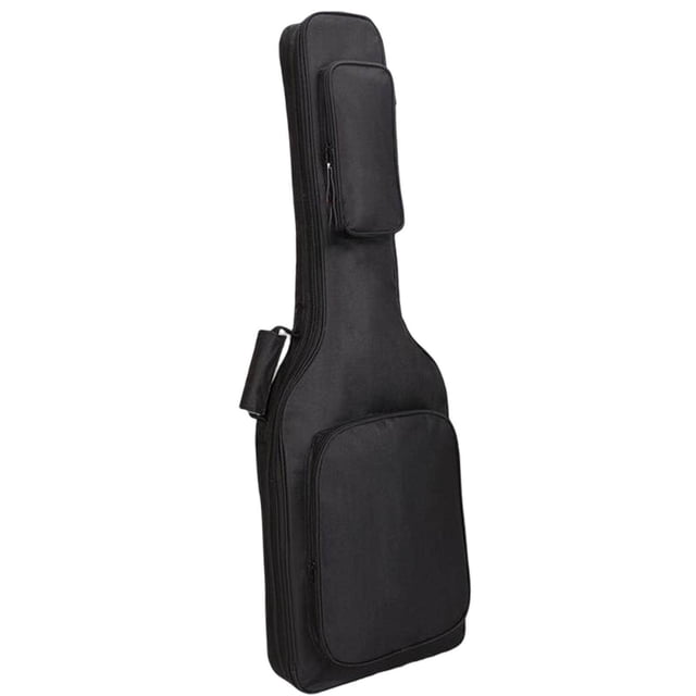 kurtrusly Electric Guitar Bag Backpack Adjustable Shoulder Strap Bag Padded Waterproof Black