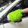 thumbnail image 1 of Blueek Chenille Car Wash Mitts - Double Sided Cleaning Gloves for Cars, Safe & Soft, Strong Water Absorption, Multi-Color Options, 1 of 6