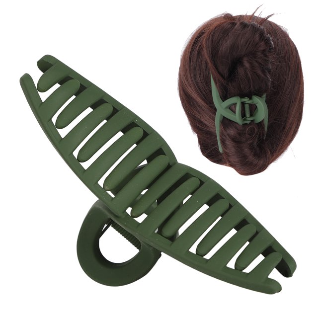 Hair Claws Clips, No Slip Decorative Hair Clamp with Sheet Steel for All Length and Texture