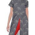 thumbnail image 4 of Moomaya Kurtis en Coton à Fente avant pour Femmes, Kurti Longue Imprimée, Robe, Haut Indien, 4 of 5