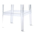 thumbnail image 4 of Tabouret de bar en plastique transparent Heavenly Collection pour salles à manger, 4 of 9
