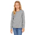 thumbnail image 1 of Bella + Convas Unisex Youth Jersey Long-Sleeve T-Shirt, 1 of 2