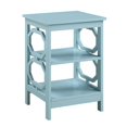 thumbnail image 2 of Convenience Concepts Omega End Table in Seafoam Green Wood Finish, 2 of 6