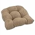 thumbnail image 3 of 19-inch U-Shaped Micro Suede Tufted Dining Chair Cushion, 3 of 3