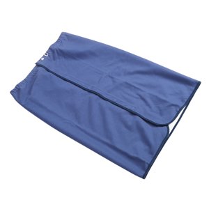 Jupe de couche adulte, jupe de couche bleue foncée entièrement ouverte Conception wearable Bouton de taille réglable pour les enfants pour les patients au lit XL