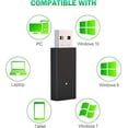 thumbnail image 2 of Wireless Adapter for Xbox Controller Works with Windows 10 PC Laptop Compatible with Xbox One Xbox Series X Xbox One X S Controller Elite Series, 2 of 5