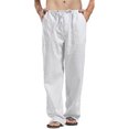 thumbnail image 2 of ITFABS Women's Drawstring Pants, Autumn Elastic Waist Solid Color Loose Lounge Pants, 2 of 9