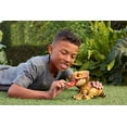 thumbnail image 3 of Jurassic World Rebirth Primal Protector Aquilops Dolores Interactive Dinosaur Toy, Attack & Sounds, 3 of 7