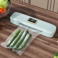 thumbnail image 4 of Vacuum Sealer Machine Vacuum Sealer Food Protector Vacuum Sealer Machine Automatic Food Vacuum Sealer for Food Preservation Sealing Packing System for Fresh Food and Food Storage Vacuum Sealer Bags, 4 of 6