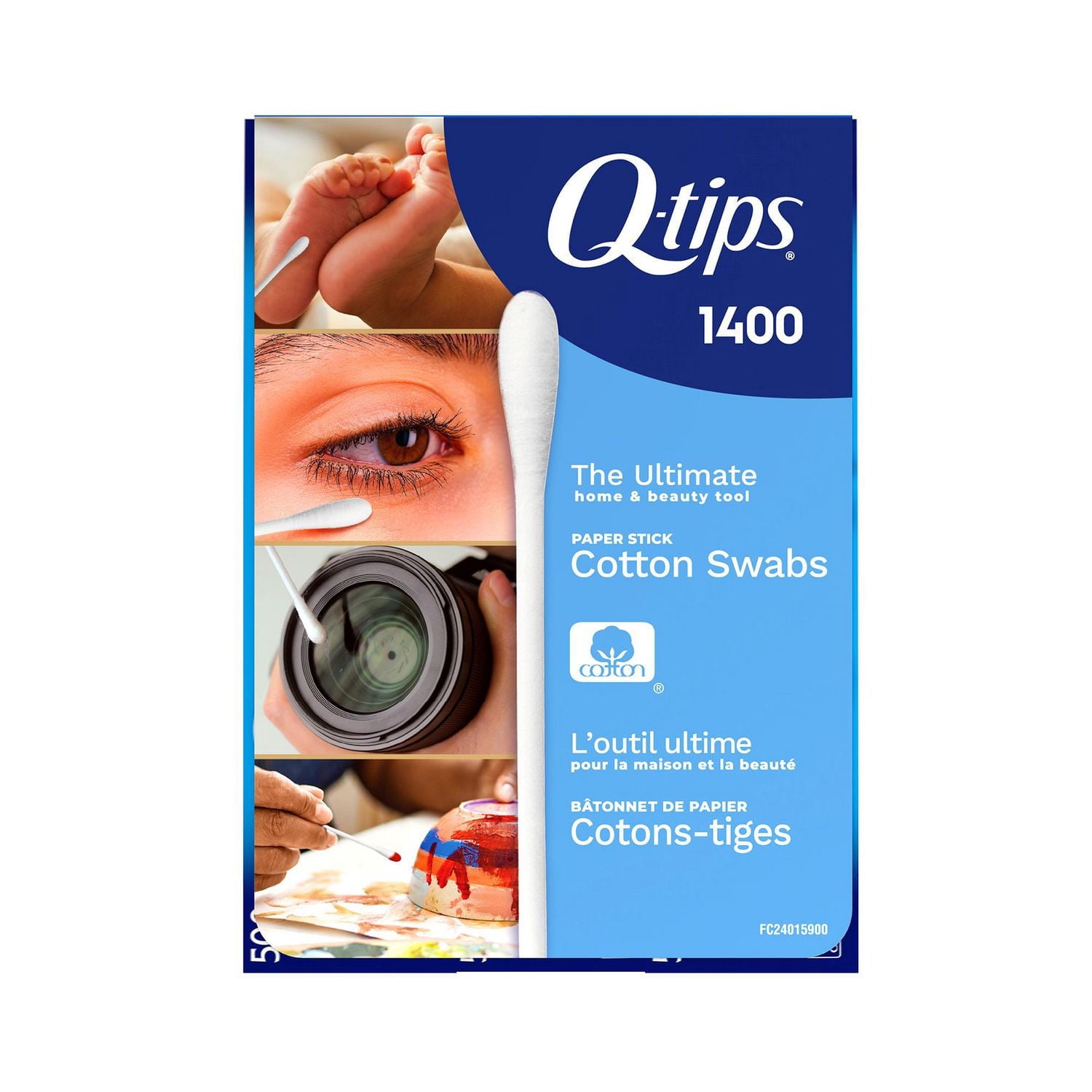 Q-tips Cotton Swabs 1400ct