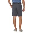 thumbnail image 4 of Haggar pour Hommes Cool 18 Pro Coupe Droite Extensible Uni devant Plat Court, Gris, 32, 4 of 4